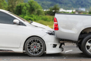 an at-fault driver who caused a car accident due to reckless driving